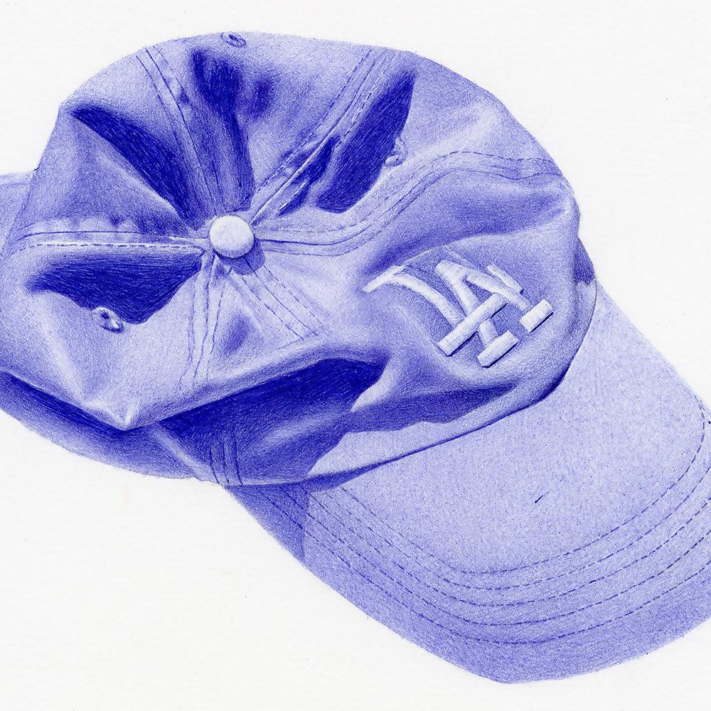 Distressed la dodgers hat online