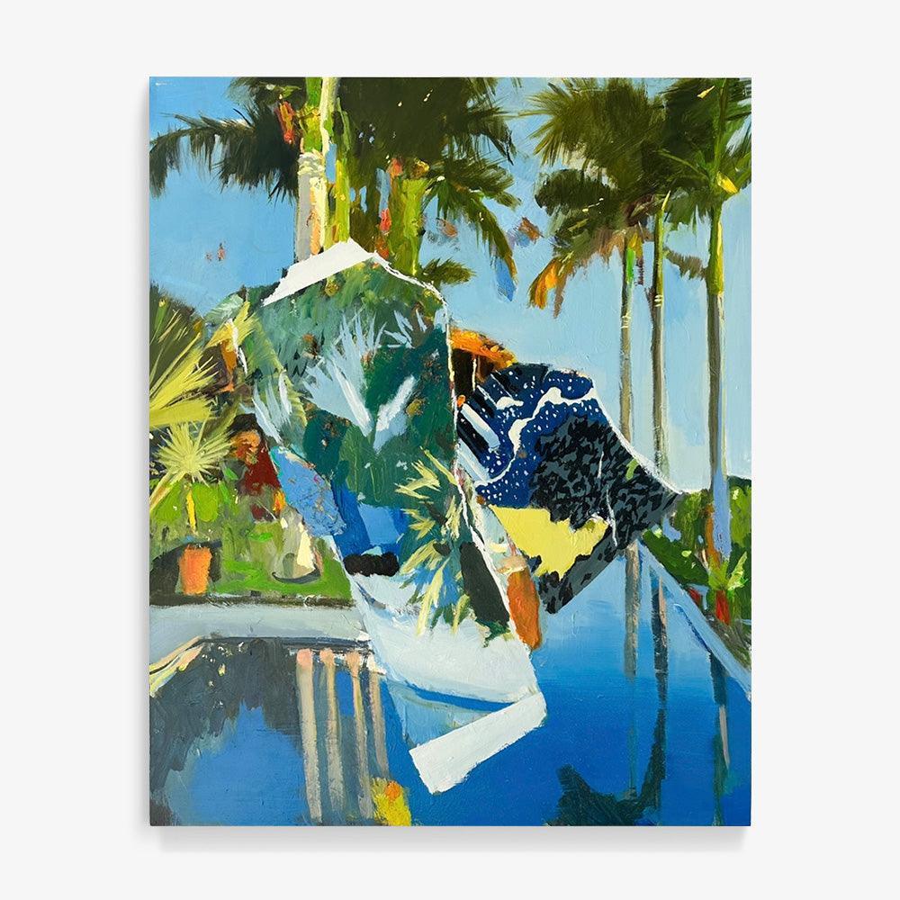 Poolside by Michael Harnish | Buy Original Paintings Online